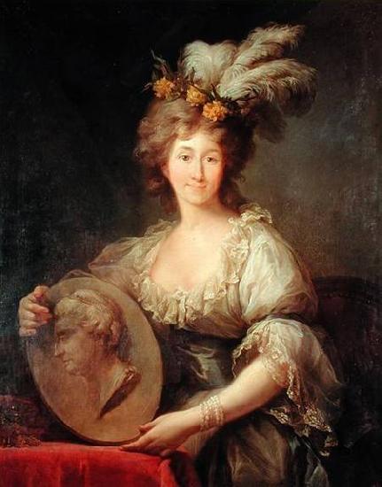 Marcello Bacciarelli Portrait of Anna Charlotta Dorothea Biron oil painting picture
